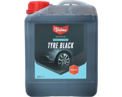 Valma Bandenzwart – Geeft diepzwarte langdurige glans - Voor autobanden of rubberen vloermatten - Oplosmiddelen vrij - 2,5 Liter