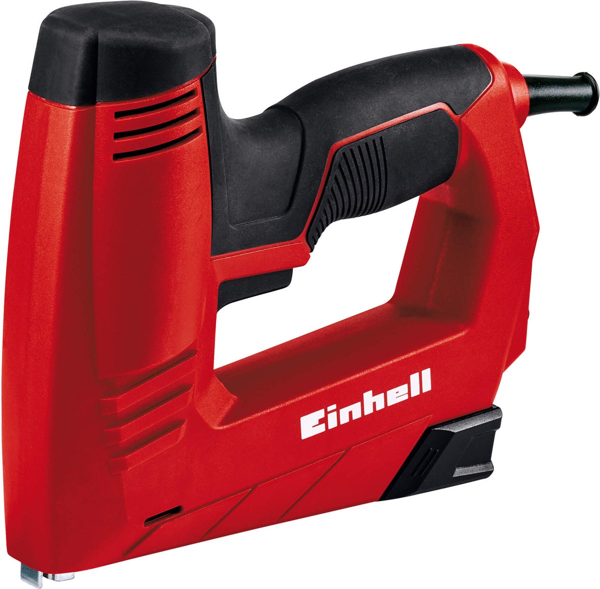 Einhell Elektrische Nietmachine TC-EN 20 E - 20 schoten/min - Voor nietjes type 53 / spijkers type 47 - Elektronische slagkrachtselectie - Incl. 1000 nietjes/500 spijkers - Einhell