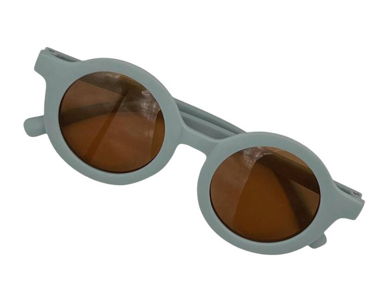 Kinder-zonnebril voor jongens/meisjes - kindermode - fashion - zonnebrillen - blue/grey - blauw/grijs