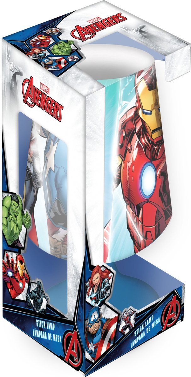 Marvel Avengers - Lampe de chevet LEXIBOOK - dès 3 ans 