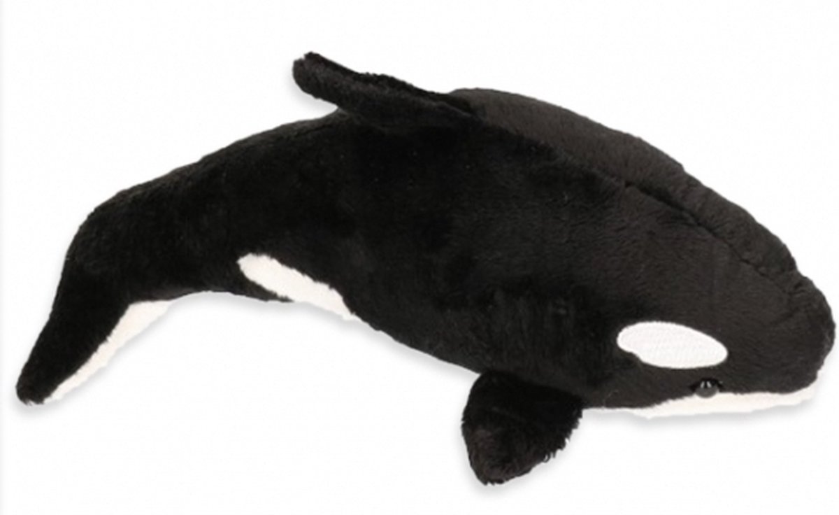 Cornelissen Knuffel orka knuffel - 22 cm - pluche - orkaknuffel - orca - knuffeldier - speelgoed