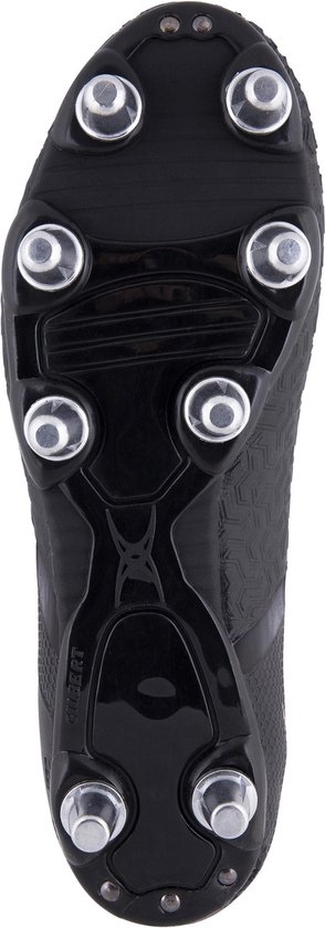 Tacchetti Da Rugby Gilbert Prolite (confezione Da 12) Per Suole SpeedPlate, 14 Mm, Colore Argento/nero