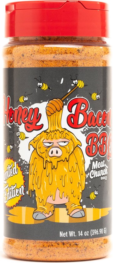Meat Church – Honey Bacon BBQ Rub – 396 gram