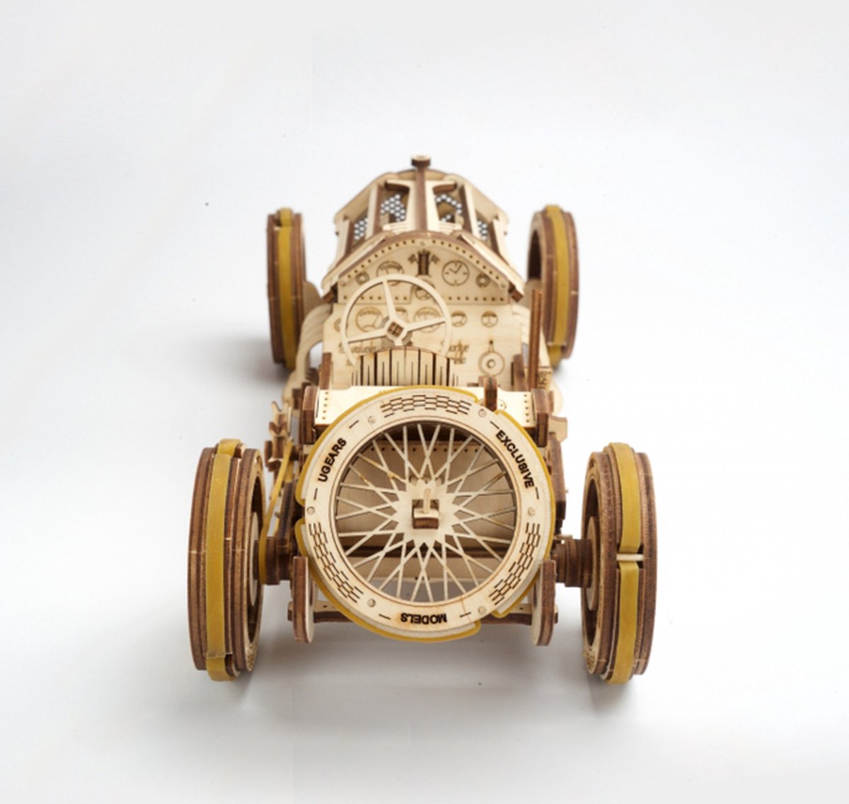 UGEARS Houten 3D Model - U-9 Grand Prix Car — afbeelding 4