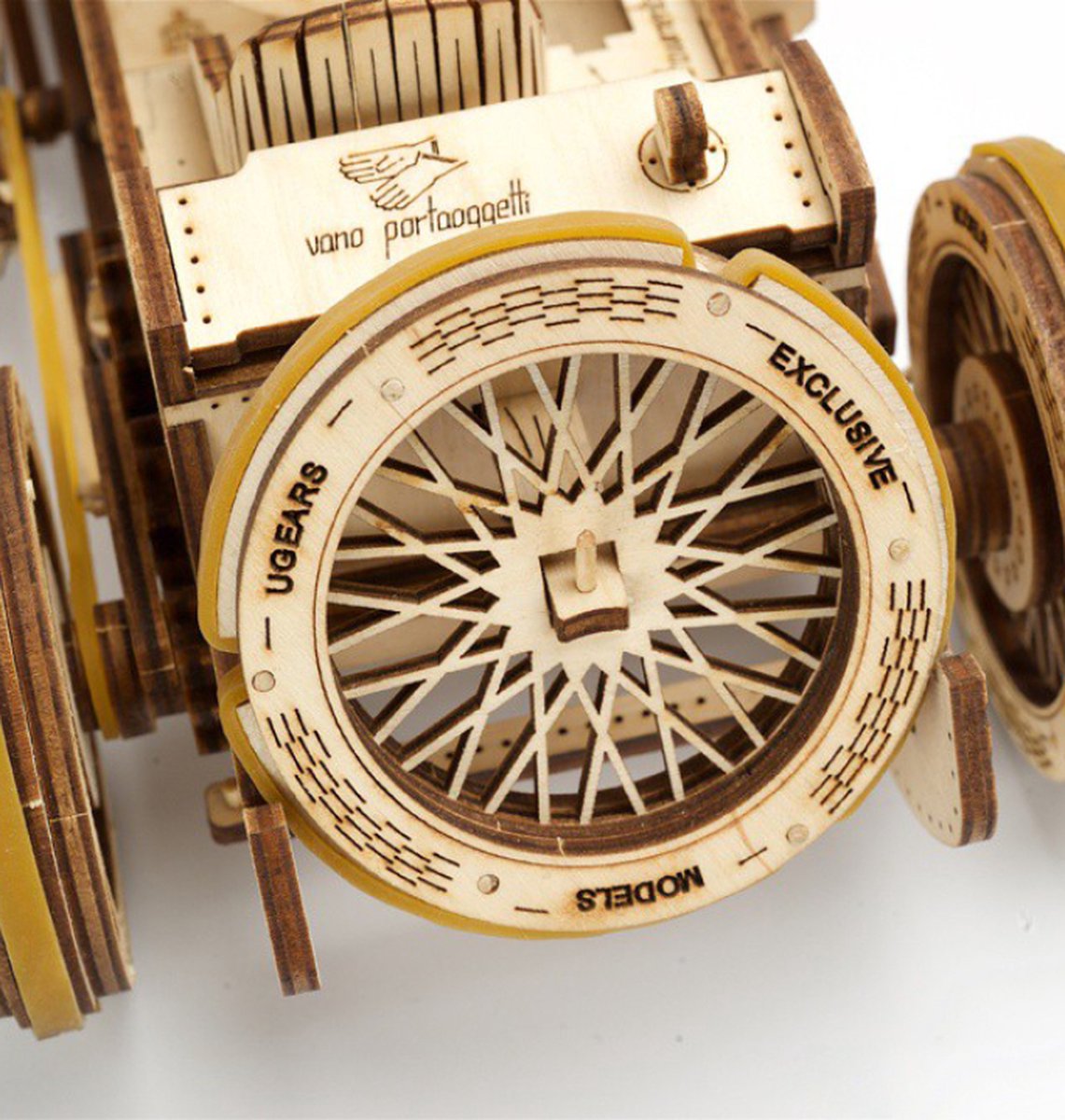 UGEARS Houten 3D Model - U-9 Grand Prix Car — afbeelding 12