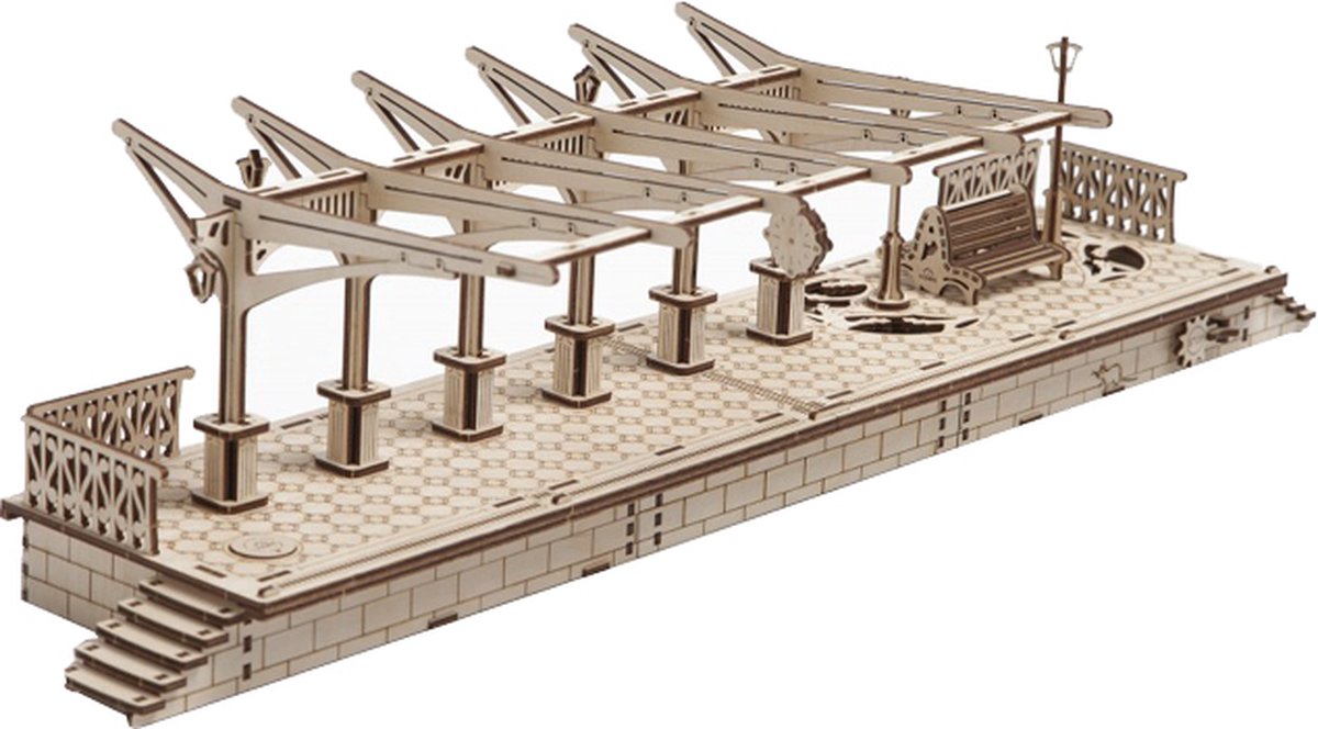 Ugears - Houten Modelbouw - Perron