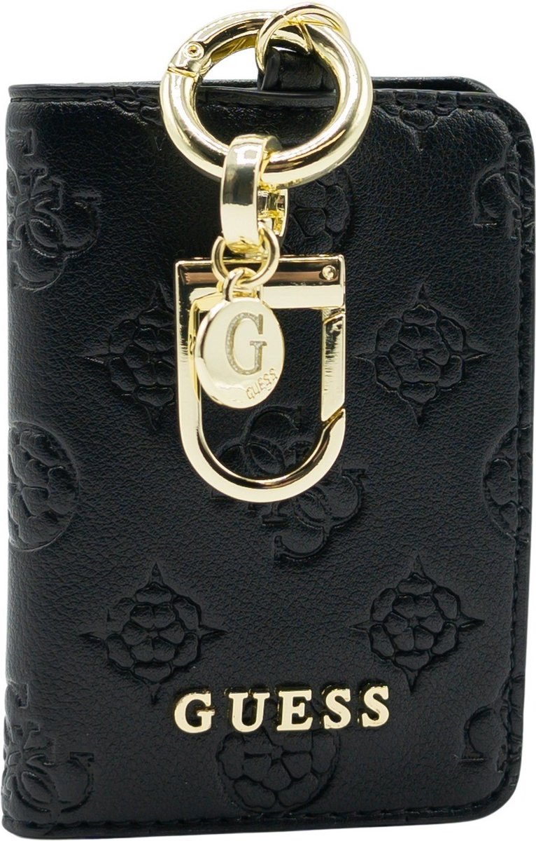Marca GuessGuess Card Case TOPZIP KEYCHAN 
