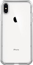 Spigen Neo Hybrid Crystal hoesje bescherming doorzichtig iPhone XS Max - zilver case transparant