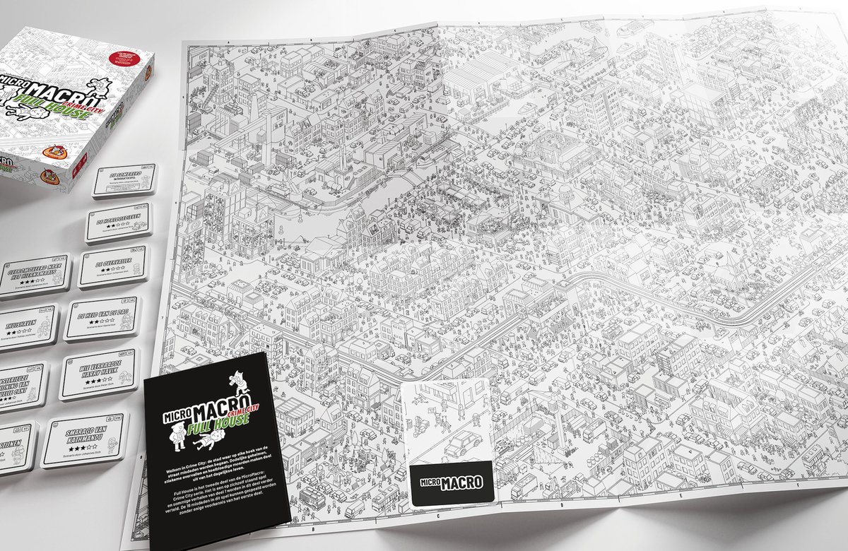 White Goblin Games MicroMacro: Crime City Full House Bordspel thumbnail 3
