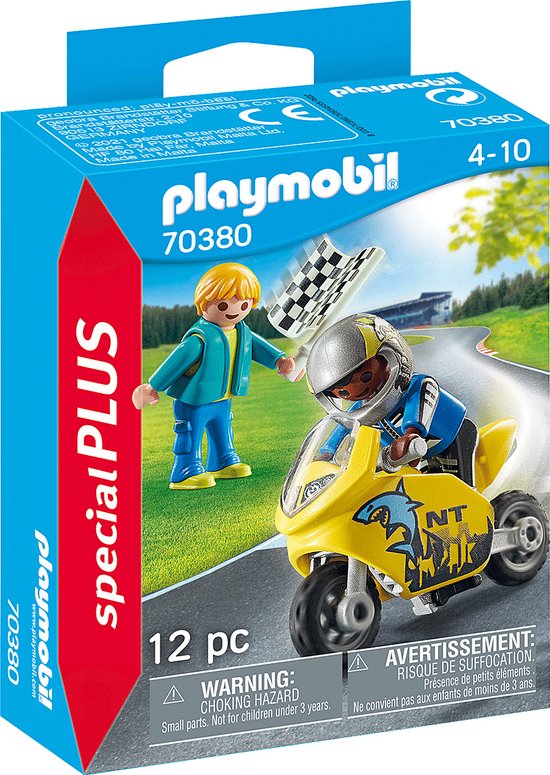 PLAYMOBIL Special Plus Enfants et moto - 70380 | bol