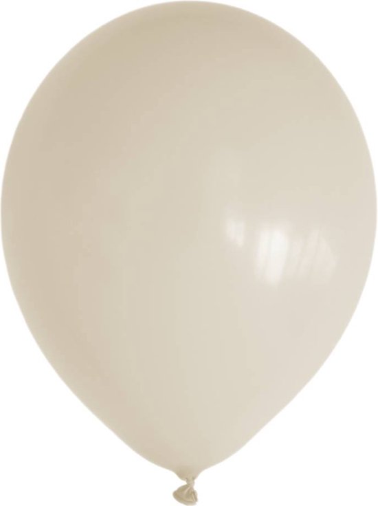 Zandkleurige Ballonnen (20 stuks / 12 CM)