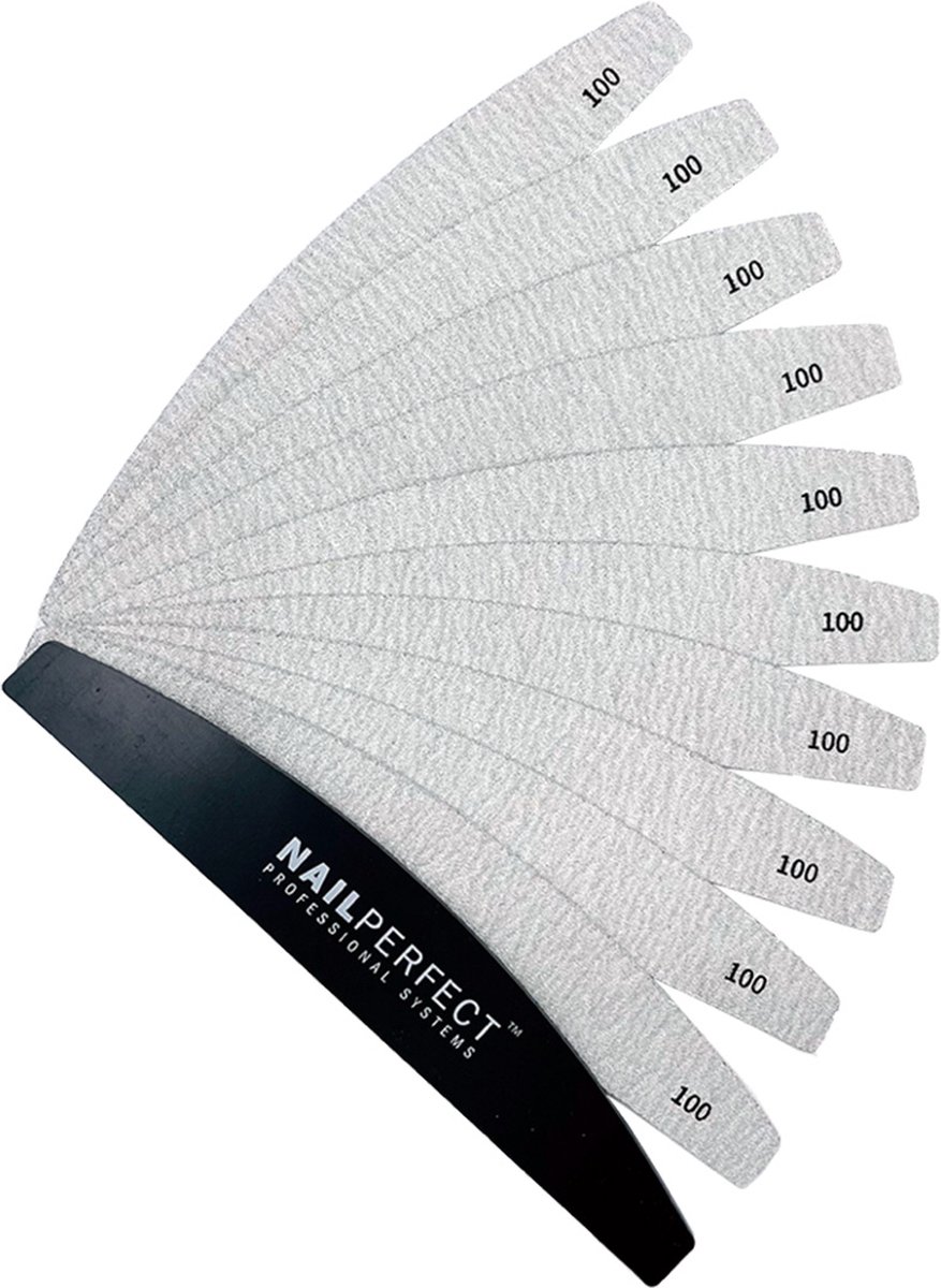 NailPerfect Vijl Tools Hygiene Files 100# + Core