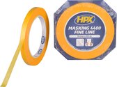 HPX 4400 Fine Line afplaktape - oranje - 9 mm x 50 m