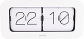 Wall / Table clock Matiz bamboo white