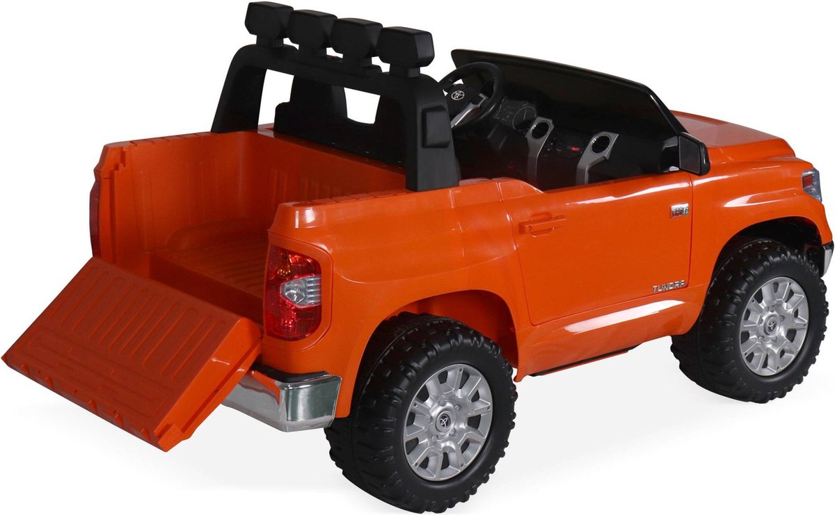 TOYOTA Tundra 4x4 zwart, elektrische auto 12V, 2 plaatsen, voor