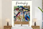 Behang - Fotobehang Kunst - Improvisation 21A - Kandinsky - Breedte 160 cm x hoogte 240 cm