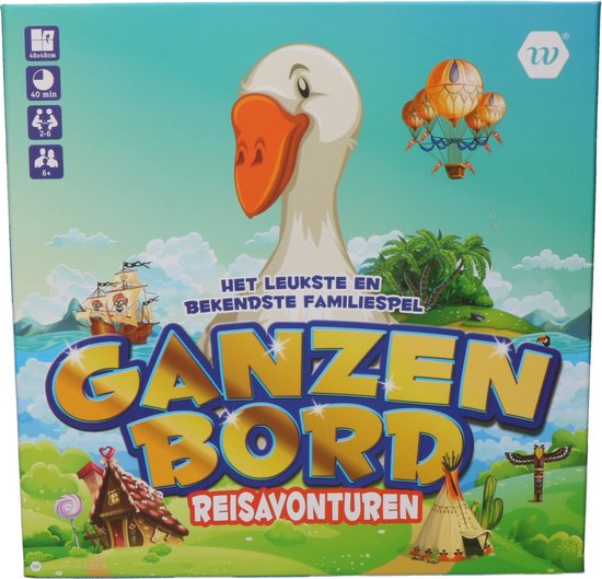 Afbeelding van het spel Ganzenbord Reisavonturen