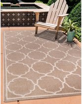 Tapis Cabanon Intérieur et Extérieur Tapis Berlin Tapis Poils Ras Beige - 200x290 CM