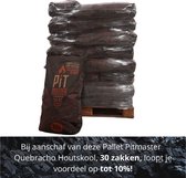Pallet Pitmaster Quebracho Houtskool - 36 zakken