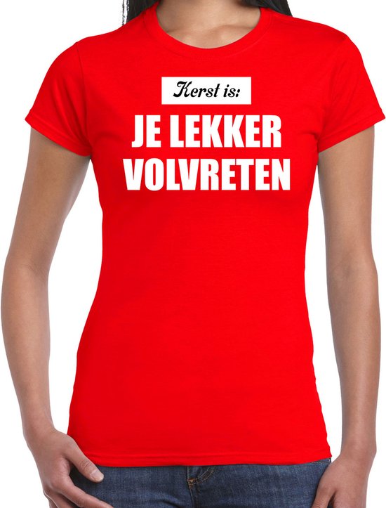 Gelukkig is er drank KERSTshirt - - Leuke gekke t-shirts