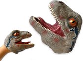 Hand Puppet - Tyrannosaurus speelgoed handpop - rubber Realistic - dinosaurus speelgoed puppet