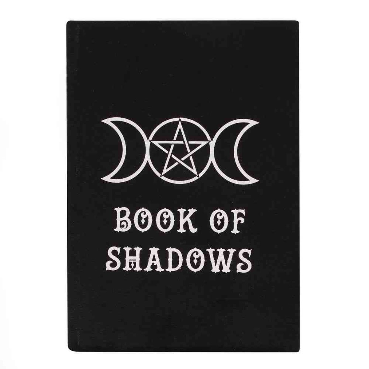 Something Different Notitieboek Black Magic Book of Shadows Velvet Zwart