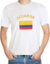 Ecuador t-shirt met vlag L