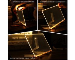 Whiteboard - Led Schrijfbord - Reclame bord - Kleurbord - Schrijfbord - Tekenbord - Gadget - Notitiebord - Stiftbord - Scorebord - Ledbord- Inclusief 1 stift - 3D Pen Decoratie - Led Lamp - Schrijfbord - Lightbox - Kerst