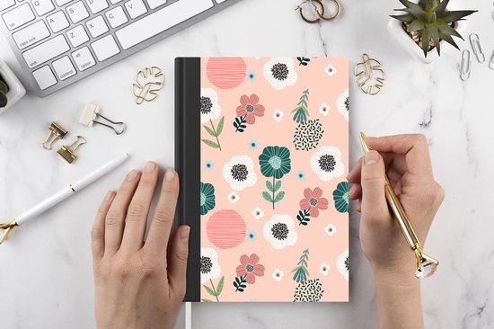 Carnet - Carnet - Motifs - Fleurs - Plantes - Carnet - Format A5 - Bloc-notes