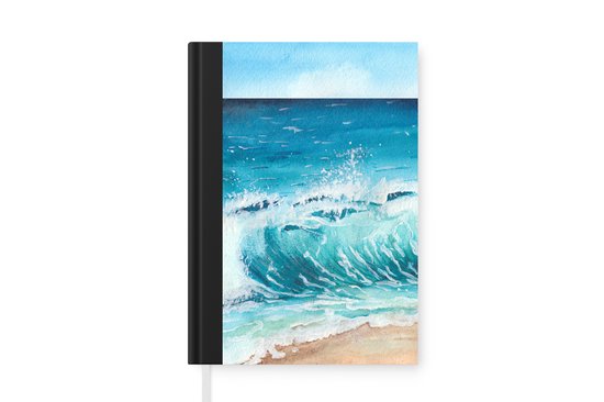 Carnet - Carnet d'écriture - Mer - Golf - Plage - Carnet - Format A5 - Bloc-notes