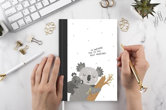 Carnet - Carnet d'écriture - Koala - Citation - Enfants - Carnet - Format A5 - Bloc-notes