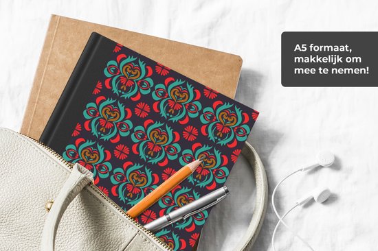 Carnet - Cahier d'écriture - Motifs - Indonésien - Ornement - Carnet - Format A5 - Bloc-notes