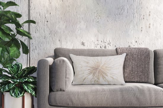 Coussins Coussins décoratifs - Oreillers Salon - 50x30 cm - Fleurs - Pissenlit - Design