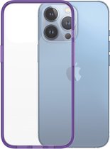 PanzerGlass ClearCaseColor geschikt voor de Apple iPhone 13 PRO Grape