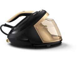 Philips Stoomstrijkijzer met Stoomgenerator PSG8140/80 - Met Station - Zeer Hoge Stoomstoot - Verticaal Strijken - Groot Reservoir - Zwart