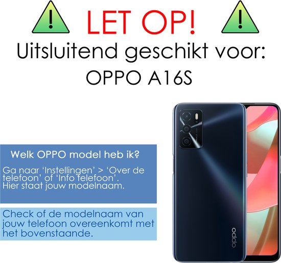 Coque OPPO A16s Coque transparente antichoc avec protection d'écran