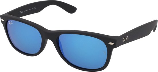 Ray-Ban RB2132 622/17 New Wayfarer (Flash) zonnebril - 55mm van Ray-Ban — afbeelding 5