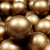 Ballen voor ballenbak OLD GOLD 300 stuks  Ø 7cm- ballenbadballen