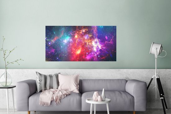 Affiche Couleurs - Etoiles - Espace - 120x60 cm