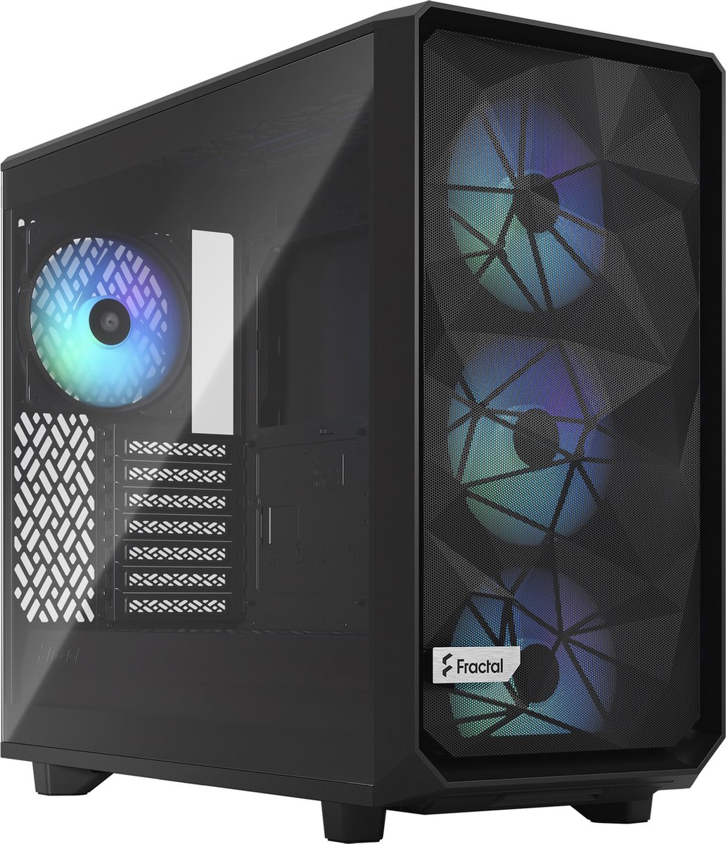 ATX Semi-tower Box Fractal Meshify 2 Lite Black