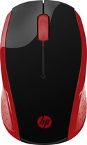 HP 200 - Draadloze muis - Rood
