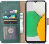 Samsung Galaxy A03 Core Hoesje - Groen – hoesje Samsung A03 Core – book case Samsung A03 Core