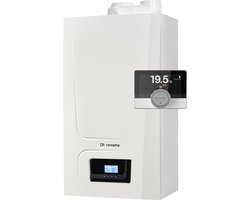 Remeha Avanta Ace hr gaswandketel m. warmwatervoorziening combi comfort 35C CW5 exc. 80-80 m. energiezuinige A-label pomp+eTwist