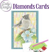 Dotty Designs Diamond Kaart Bird on branch