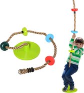 Corde d'escalade à grimper - Jouets - Jouets de plein air toys garçons - Jouets de plein air toys filles - 3-12 ans - 200 x 29 cm