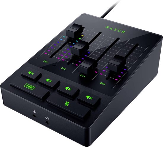 Razer Audio Mixer - 4 Kanaals Analoog Mengpaneel - voor Gaming