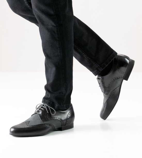 Chaussure de danse Werner Kern pour homme 28023 - Noir / Gris - Pointure 41,5