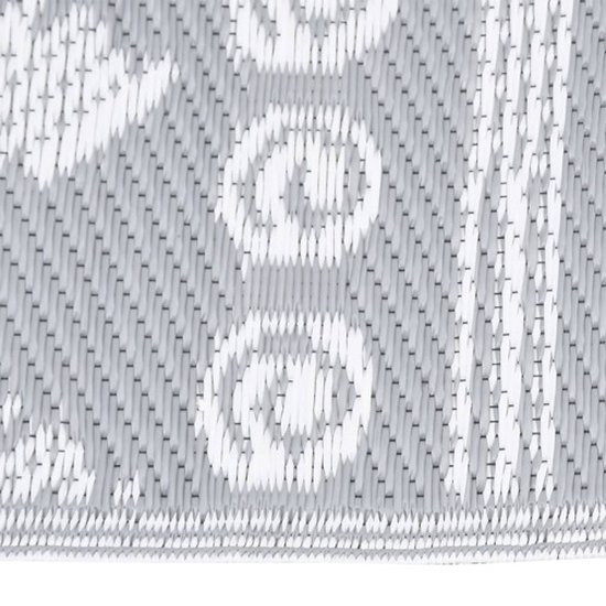vidaXL - Buitenkleed - 160x230 - cm - polypropeen - grijs van VidaXL — afbeelding 5
