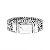Bracelet SOIE argent 643.21 - Collection EIGHTY EIGHT -taille 21