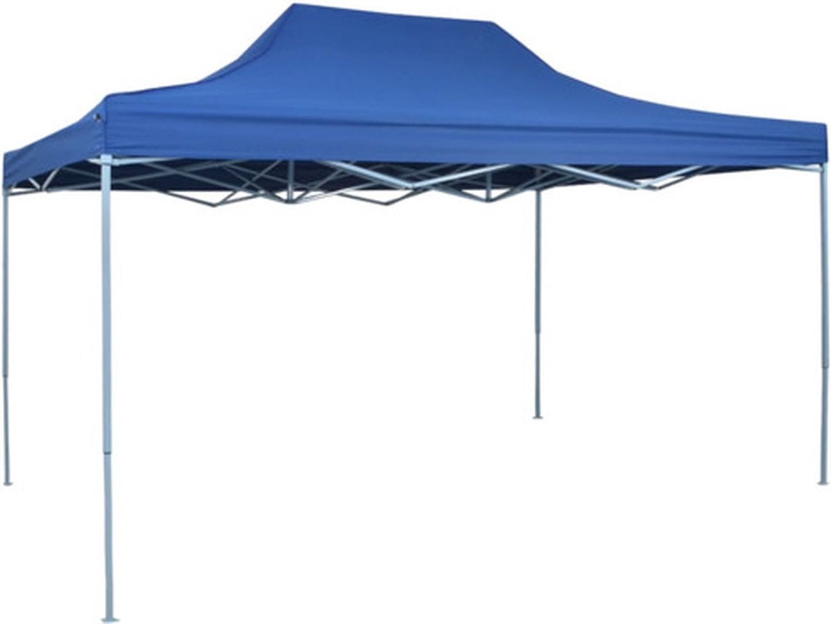 VidaXL vouwtent pop-up 3x4,5 m blauw